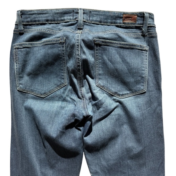PAIGE Verdugo Ankle Jeans Women's Size 30 Blue Dark Wash Denim Stretch Casual - Picture 6 of 9